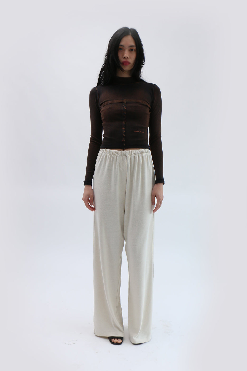 Baserange ~ Undyed Domond Pants | MAIMOUN