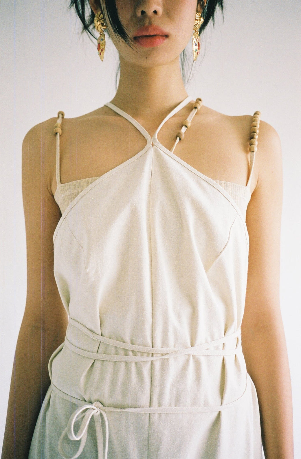 Baserange ~ Undyed Ligo Jumpsuit | MAIMOUN