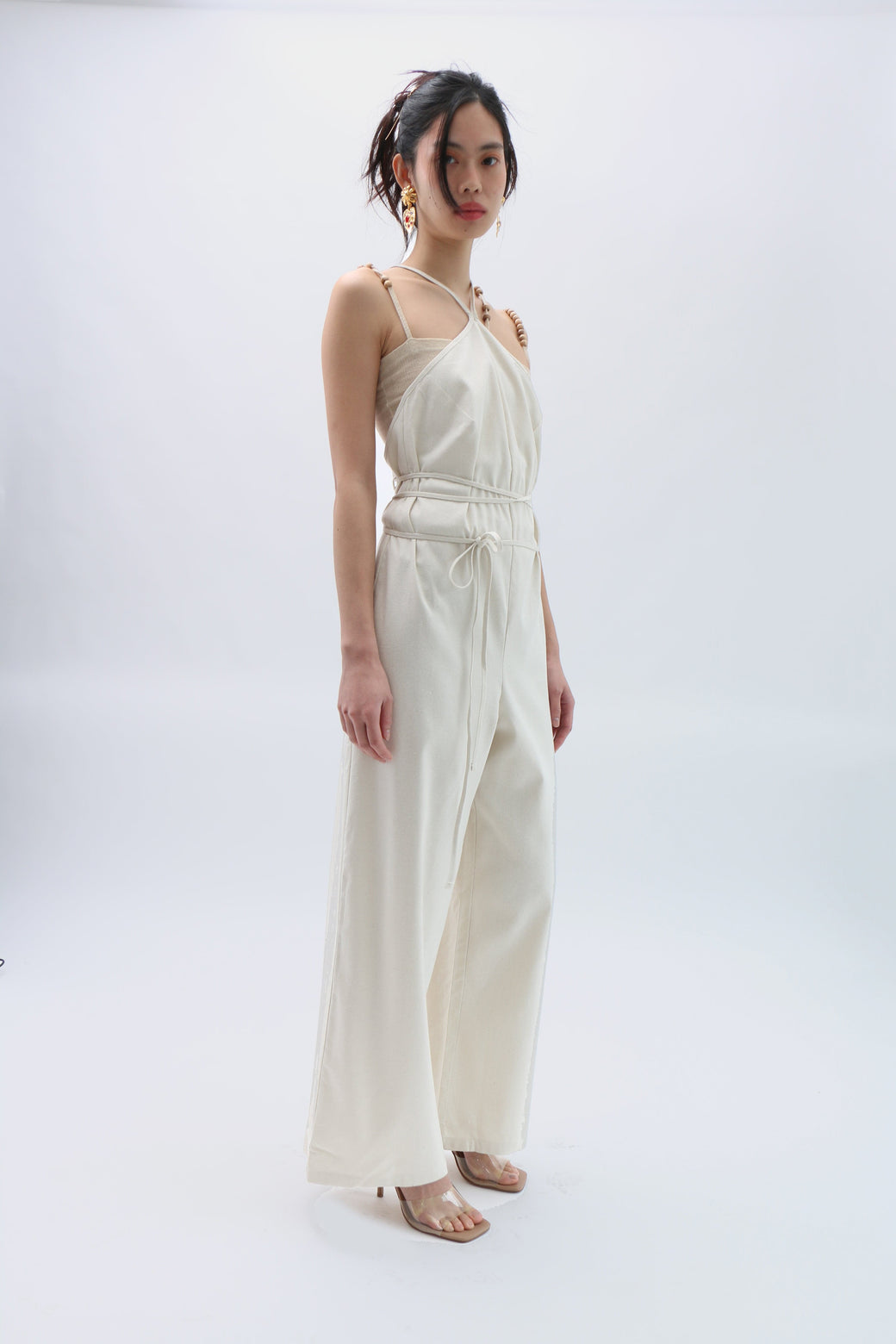 Baserange ~ Undyed Ligo Jumpsuit | MAIMOUN