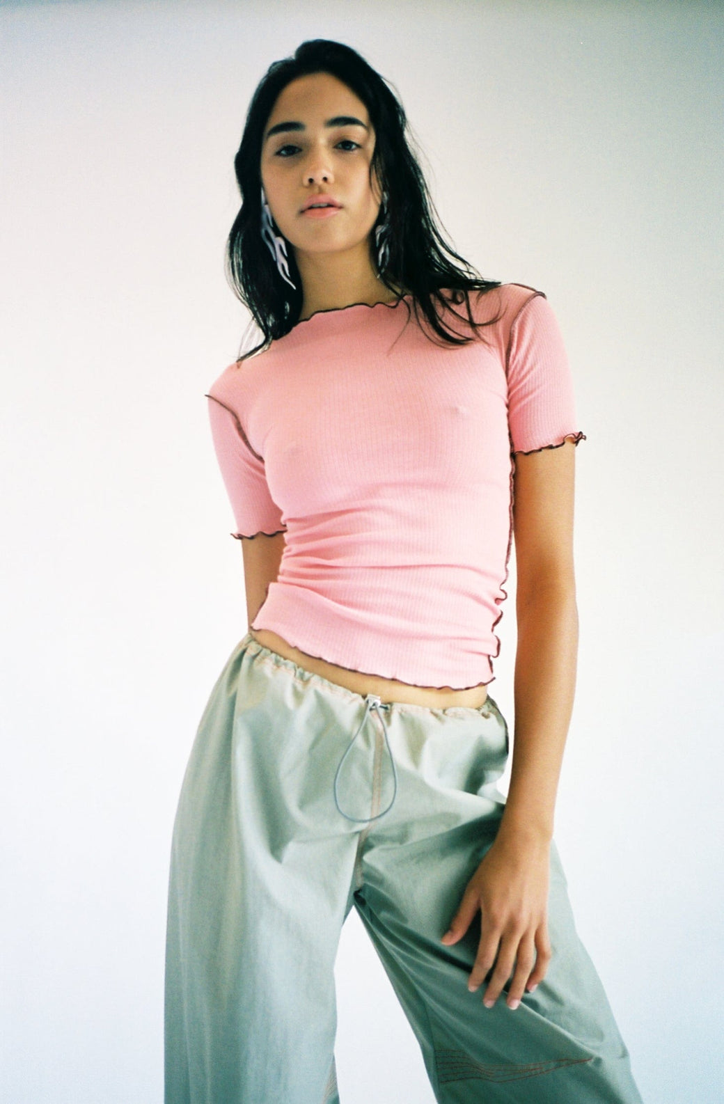 Baserange ~ Ruby Vein Tee | MAIMOUN