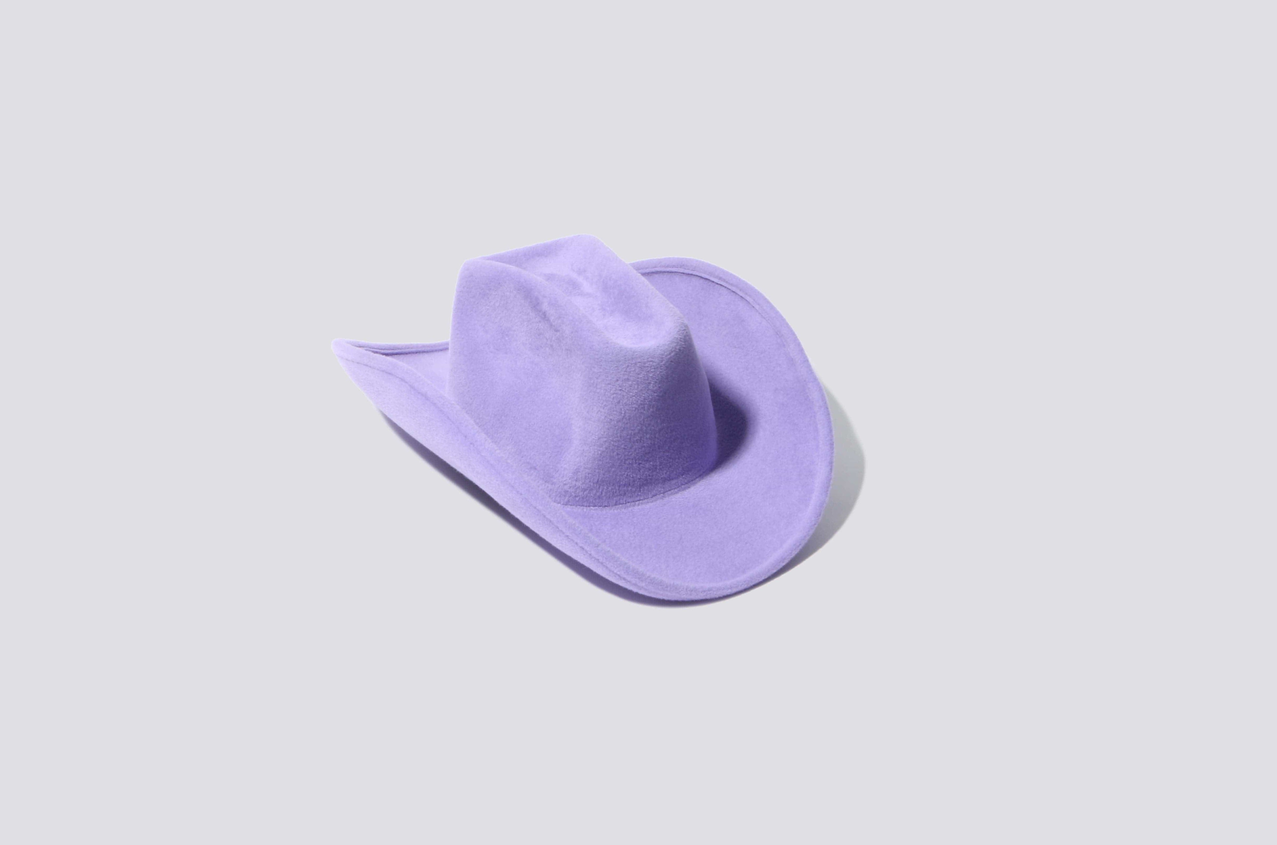 Maimoun Clyde Candy Purple Cowboy Hat