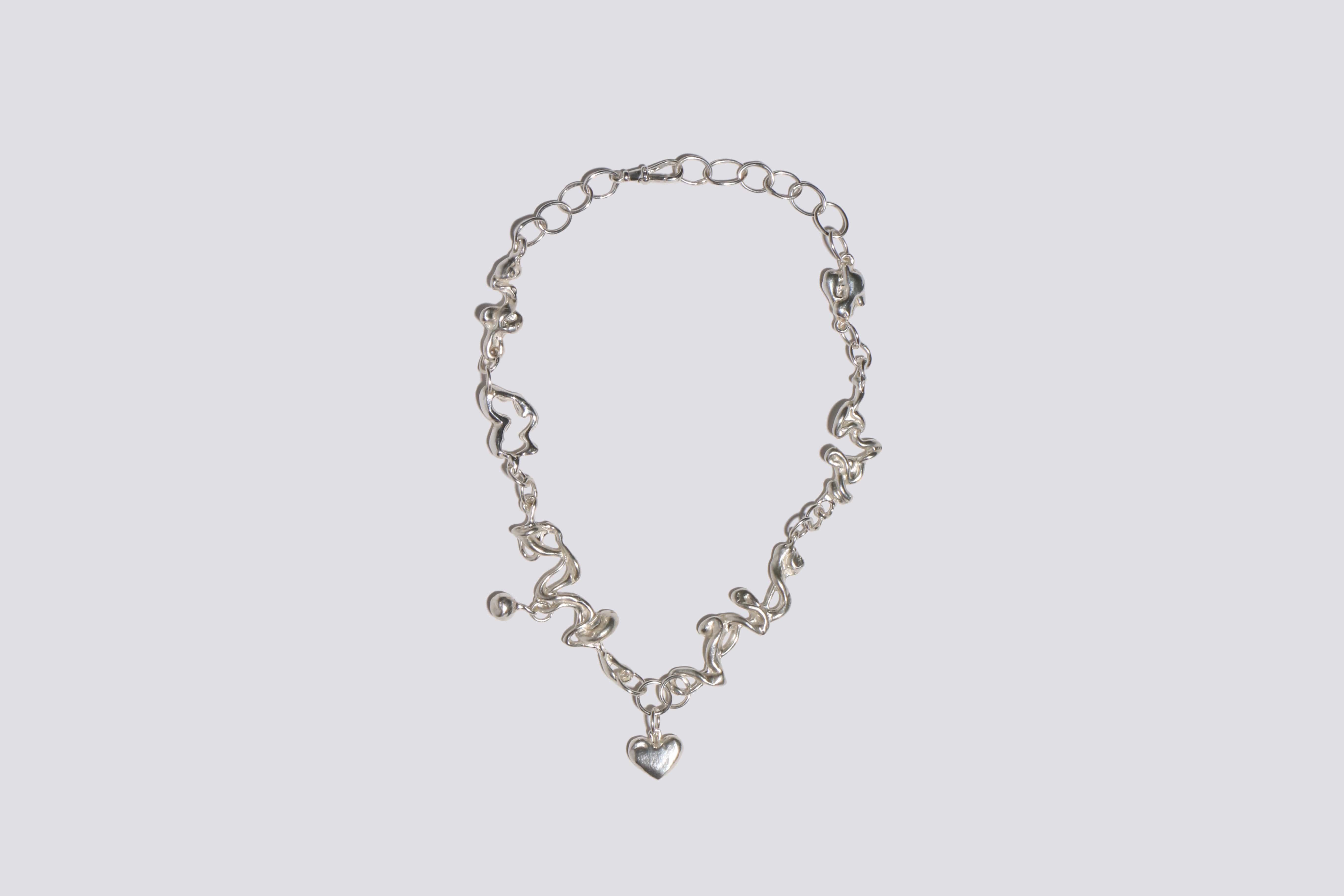 Elza White ~ Lucky Charm Necklace | MAIMOUN