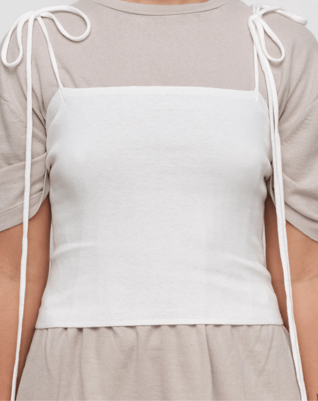 Extreme Cashmere ~ Snow n°276 Love Tank | MAIMOUN Extreme Cashmere ~ Snow n°276 Love Tank | MAIMOUN