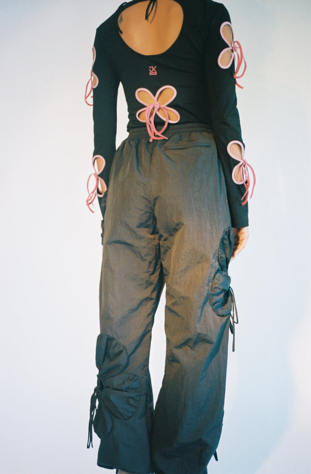 J.Kim ~ Black Flower Pants | MAIMOUN