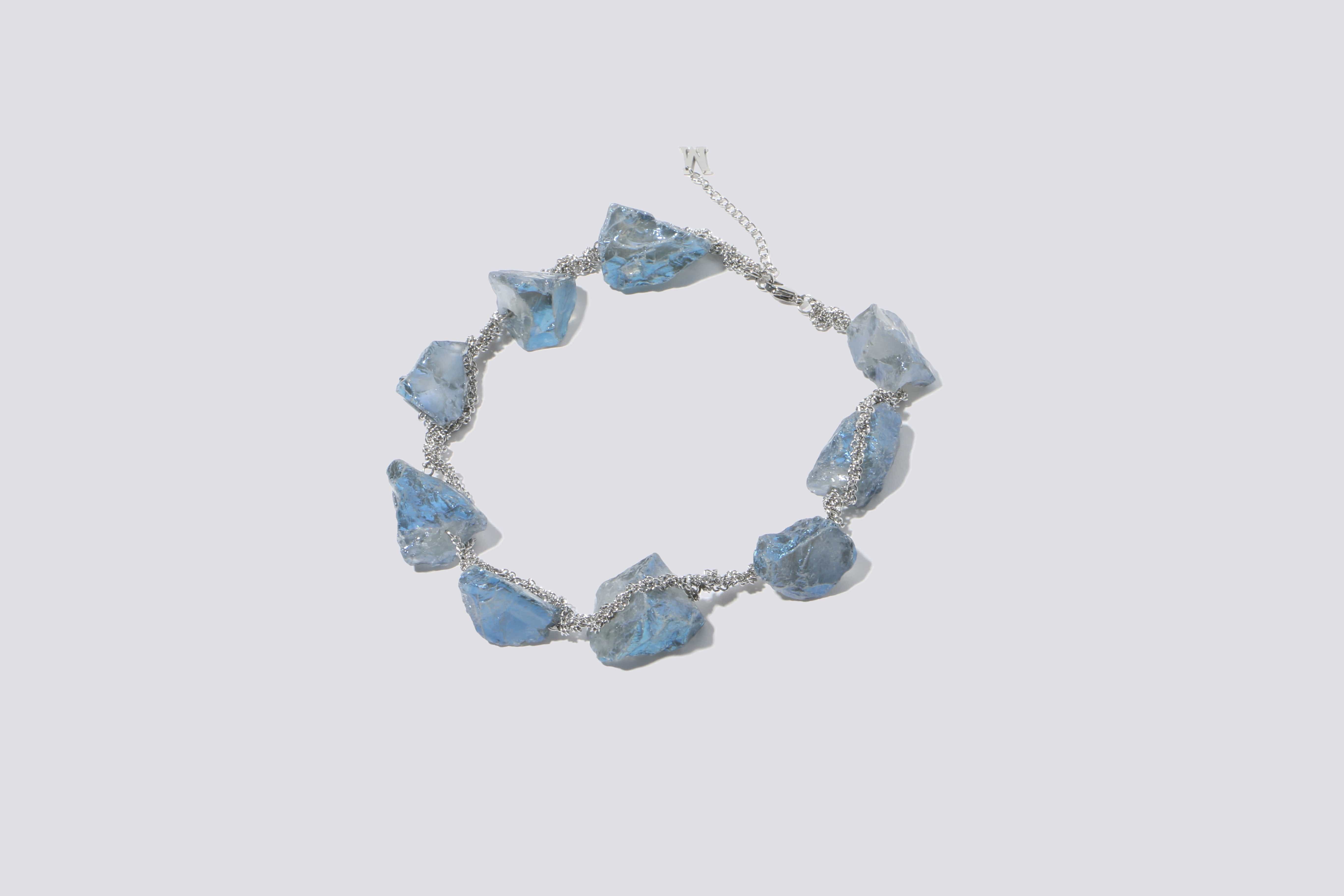 Maimoun Marland Backus Blue Quartz Necklace