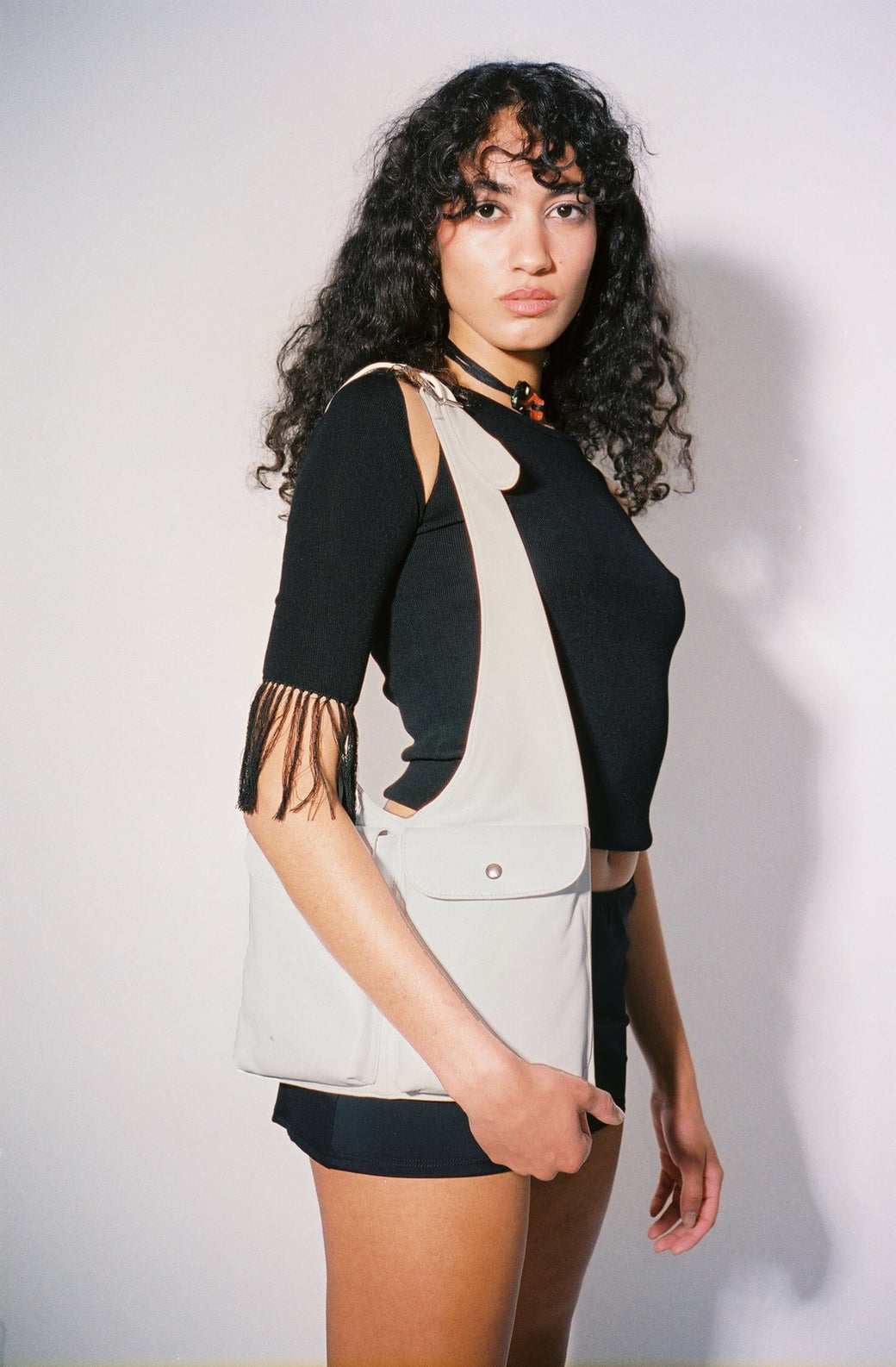 Maryam Nassir Zadeh - White Julian Bag | MAIMOUN