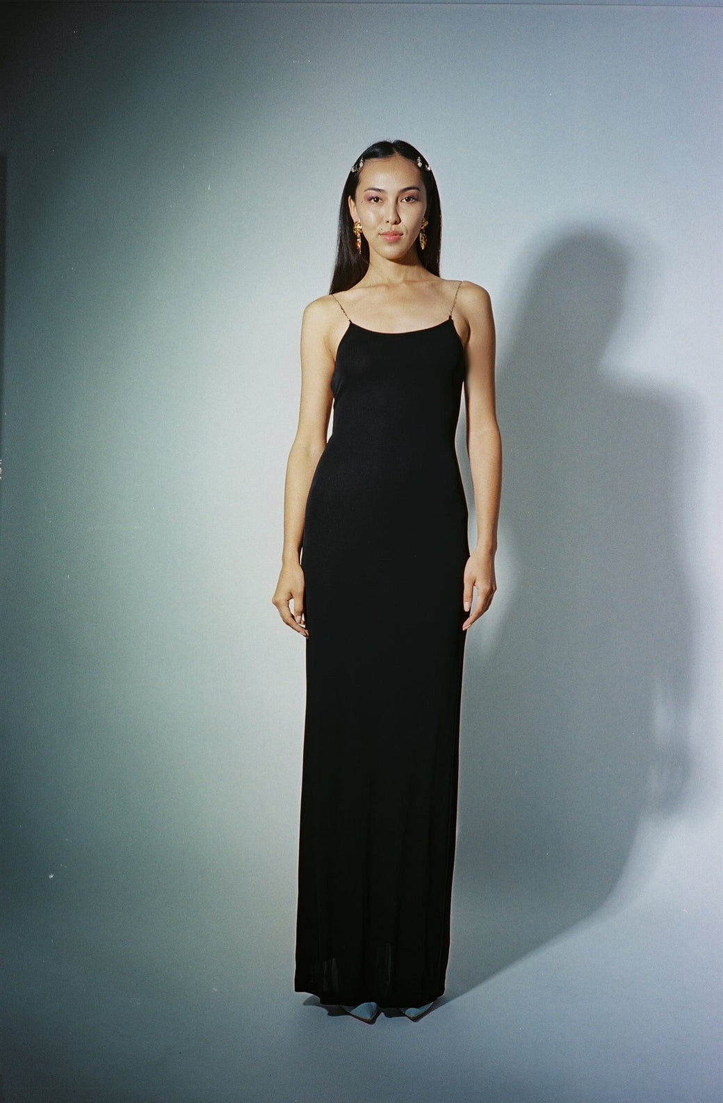 Maryam Nassir Zadeh - Black Luna Gown | MAIMOUN