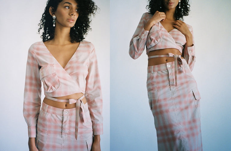 Maryam Nassir Zadeh - Gia Wrap Top | MAIMOUN