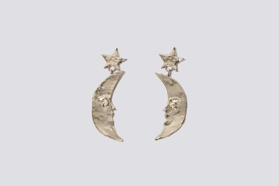 Maimoun Mondo Mondo Moon Earrings