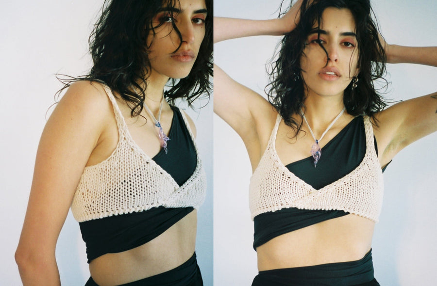 Maimoun Nia Thomas Rea Reversible Knit Top