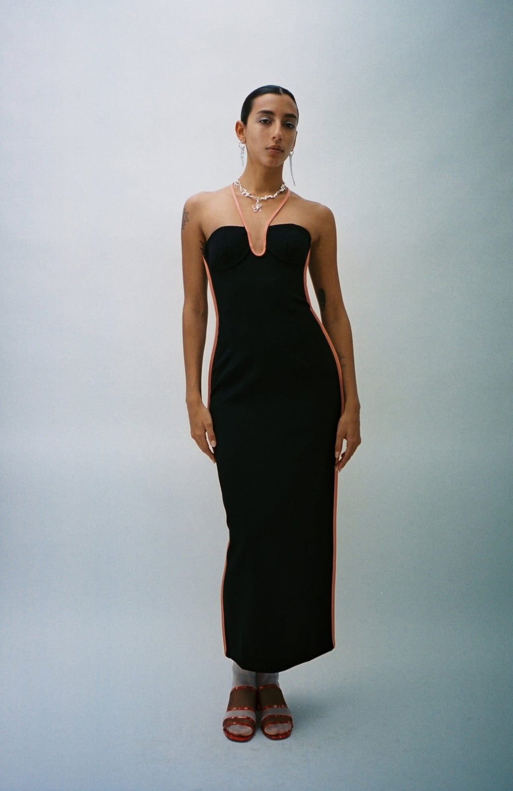 Paris Georgia ~ Black Nassia Dress | MAIMOUN Paris Georgia ~ Black Nassia Dress | MAIMOUN