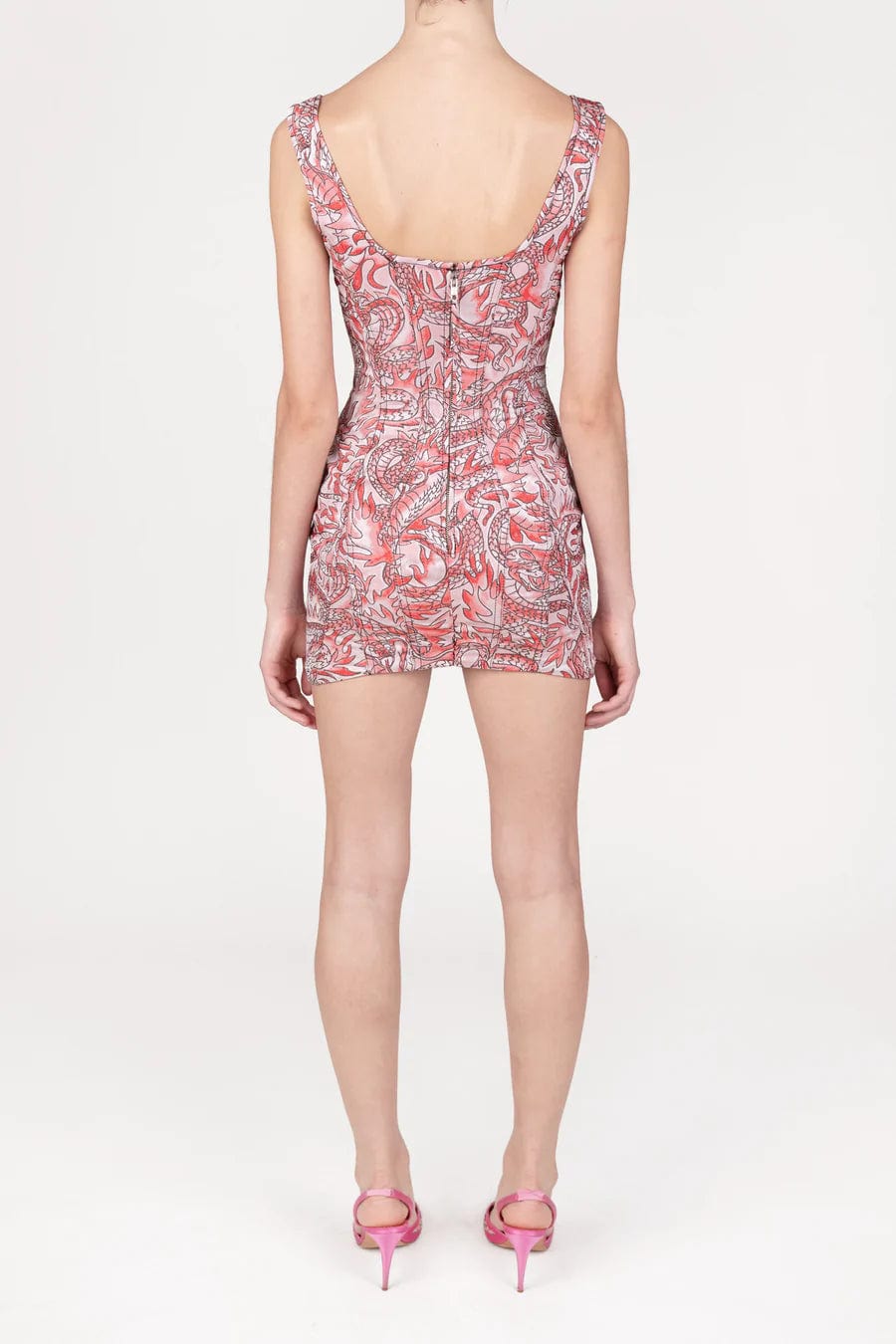 Priscavera ~ Jacquard Corset Mini Dress | MAIMOUN L Priscavera ~ Jacquard Corset Mini Dress | MAIMOUN L