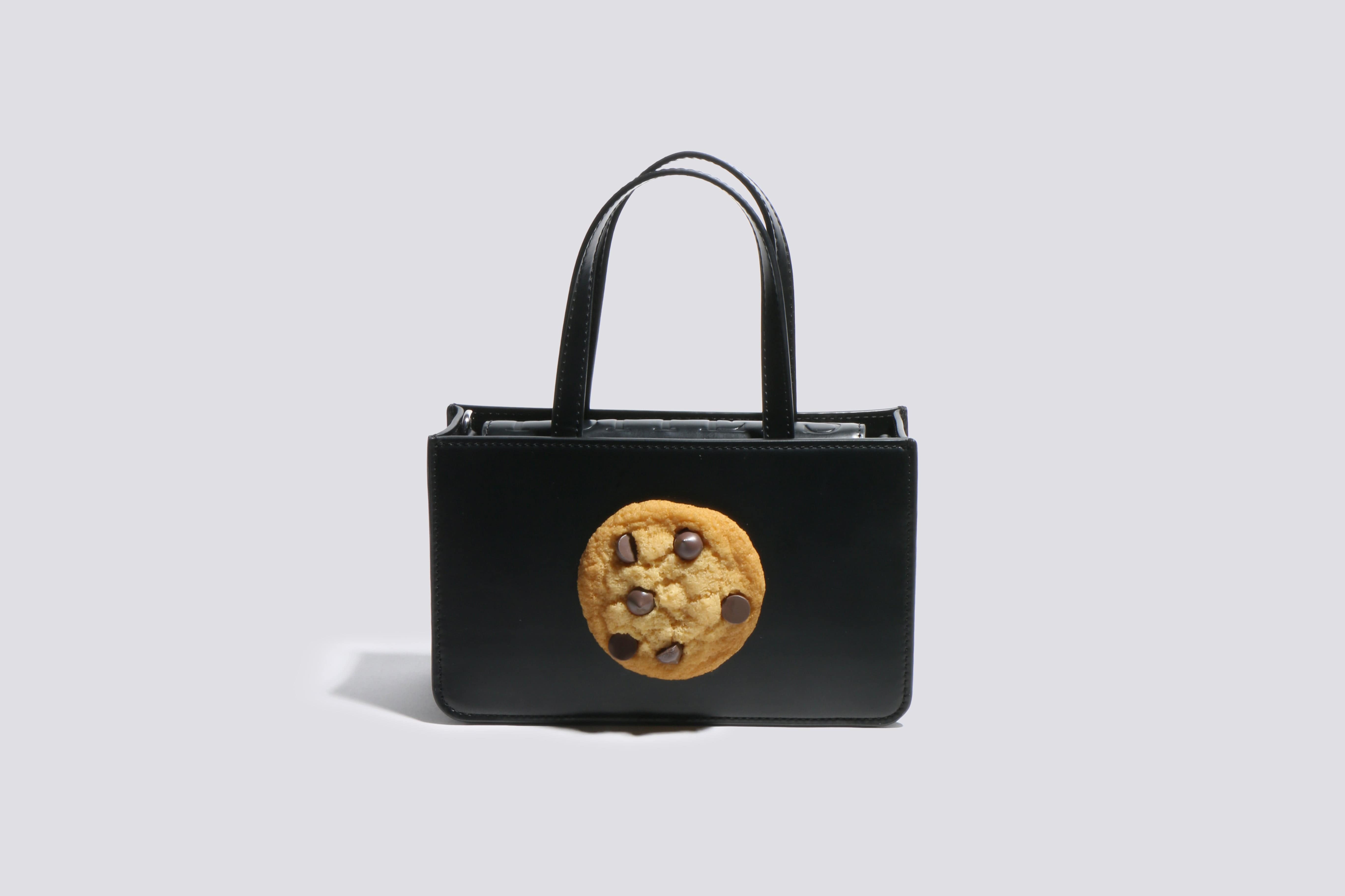 Maimoun Puppets and Puppets Small Black Cookie Bag