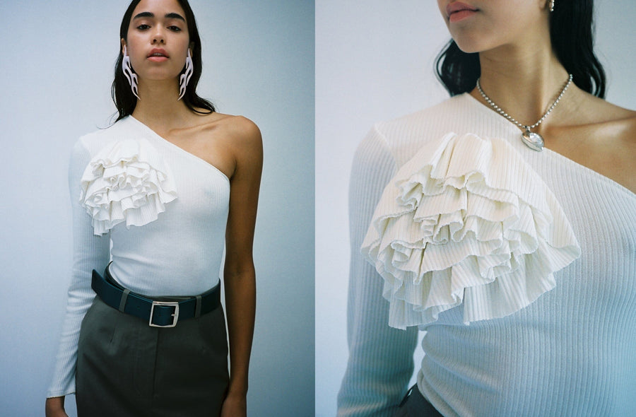 Maimoun SC103 Bone Lilith Top