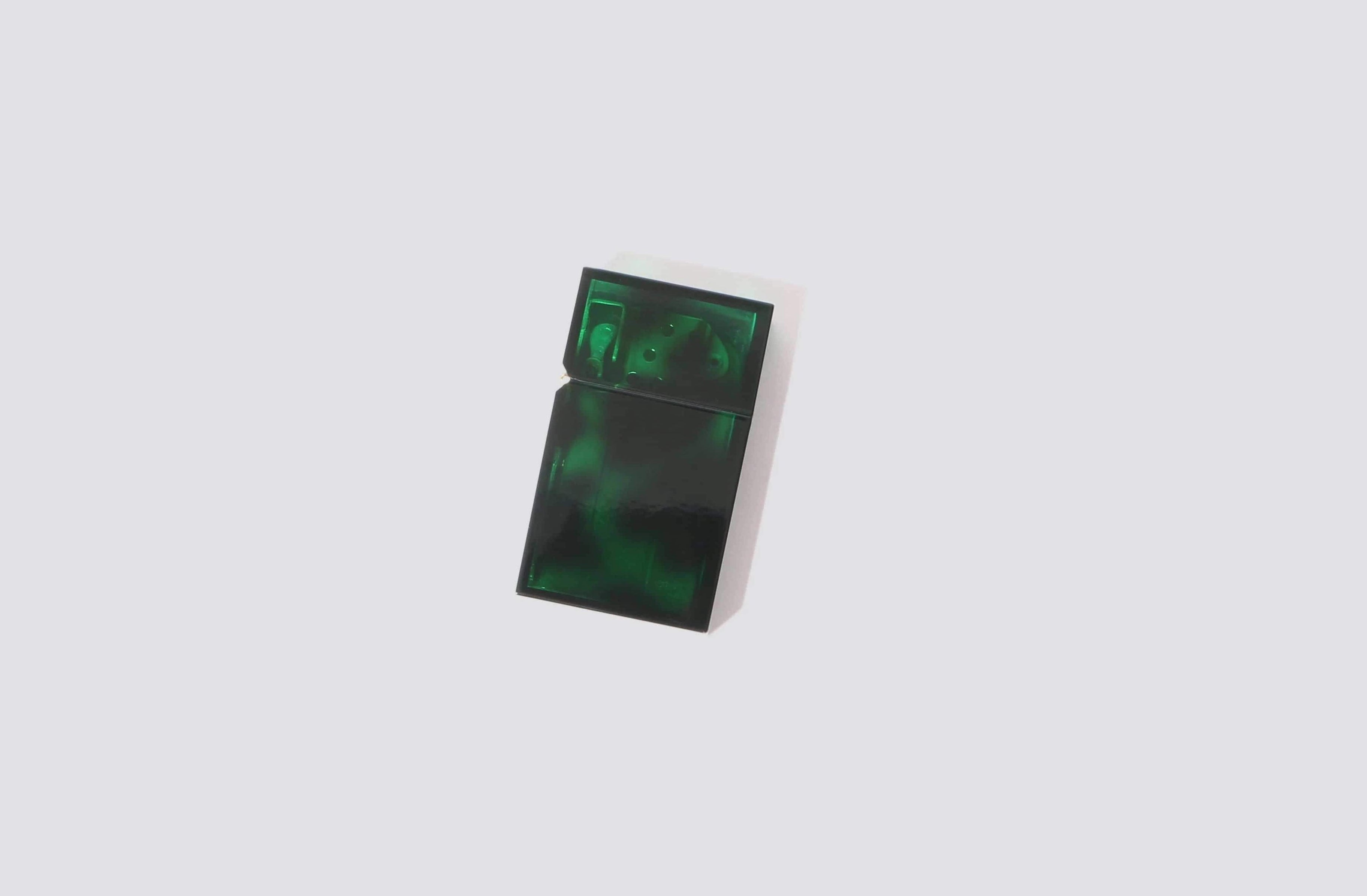Tsubota Pearl - Marble Green Lighter | MAIMOUN
